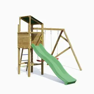 Parque infantil de madera esterilizada en autoclave Playland Swing TGG Play