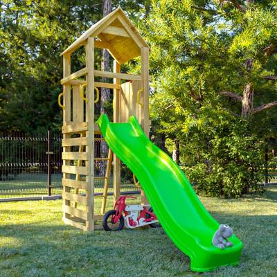 Parque de juegos de madera esterilizado en autoclave para jardín Jumpy TGG Play