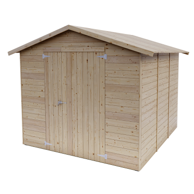 Casita de jardín de madera Lady 2,5x3 cm personalizable espesor 19mm