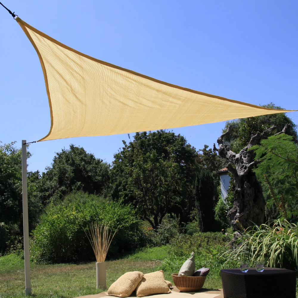 Toldo vela triangular Sunny de 3,6 x 3,6 x 3,6 m