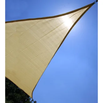 Toldo vela triangular Sunny de 3,6 x 3,6 x 3,6 m