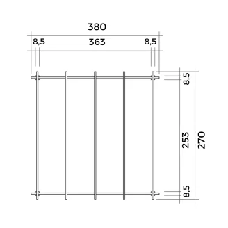 Pérgolas y cenadores - Pérgola de madera 3x4 para exteriores y jardines