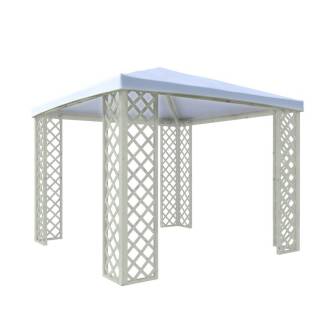 Lona de PVC Antigranizo para Pérgola 3x3 Blanco – Protección Resistente